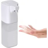 WAONIQ 550ML Automatischer Desinfektionsspender, Infrarot Induktionssprüher, Einstellbare Sprühflasche, Anzeigeskala Vier Einstellbar Geschwindigkeitsstufen für Feinen Alkoholnebel (Weiße)