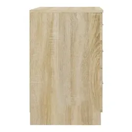 vidaXL Nachttisch Sonoma-Eiche 40x40x63 cm Holzwerkstoff
