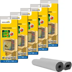Rollladenkastendämmung SCHELLENBERG "energiespar Isolierung für Rollladen", grau (anthrazit), B:150cm H:0,3cm L:150cm, Styropor, Dämmmaterialien, Dämmrollen zur Dämmung von Kästen mit engen Platzverhältnissen