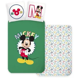 Javoli Mickey Letters Kinderbettwäsche 100×135 cm, 40×60 cm