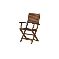 Yorkshire Garten-Klappstuhl  Toulouse , holzfarben , Maße (cm): B: 54,5 H: 93,5 T: 59.0
