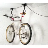 Hi Fahrradlift Fahrradgarage Metall schwarz, Tragkraft 20 kg