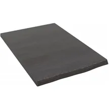 vidaXL Waschtischplatte Dunkelbraun 40x60x2 cm Massivholz Behandelt