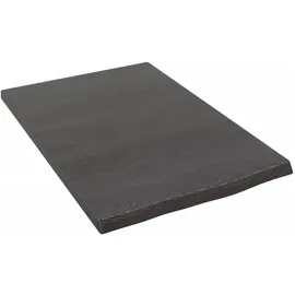 vidaXL Waschtischplatte Dunkelbraun 40x60x2 cm Massivholz Behandelt