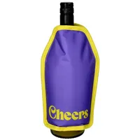 Giftcompany Gift-Company Froid Kühlmanschette Cheers My dears! lila/gelb 23,5cm