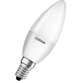 Osram LED Leuchtmittel Classic B LED-Lampe Weiß 4000 K 4 W E14 matt, FS 840 neutralweiß 4000K