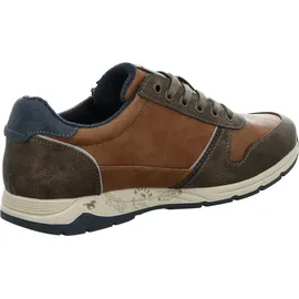 Mustang Sportliche Schnürschuhe in braun, 42 EU
