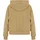 URBAN CLASSICS Jacquard Velvet Oversized Reißverschlusspullover Union Beige S