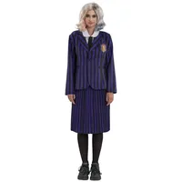 Wednesday Schuluniform  schwarz / lila  Größe: L