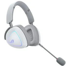 Asus ROG Delta II Wireless RGB Gaming Headset Weiß - Bluetooth/2,4 GHz/Klinke