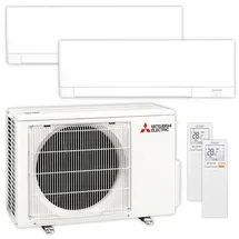 Mitsubishi Klimaanlage Dual Split 9+12 BTU stationär