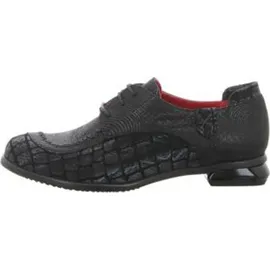 SIMEN Schnürschuh Damen Schwarz 38