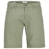 JACK & JONES - Shorts JPSTRICK in oil green, Gr.146,