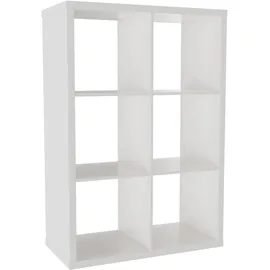 OTTO home IZOLA Aktenregal 76 x 37 x 110 cm Weiß