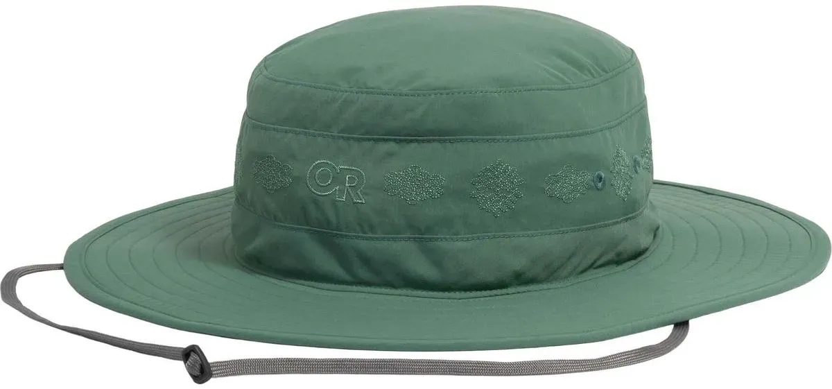 Outdoor Research Women's Solar Roller Sun Hat malachite-rice embroidery (3052) L