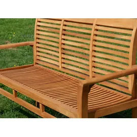 aleos Teak Set 7-tlg. Braun