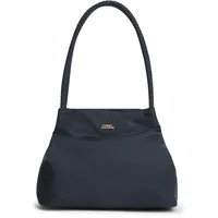 Tommy Hilfiger Marina Hobo/Tote Schultertasche Leder/Nylon Black