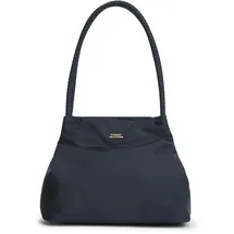 Tommy Hilfiger Marina Hobo/Tote Schultertasche Leder/Nylon Black