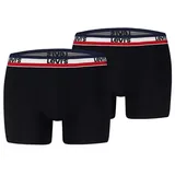 Levi's REPEAT SPW LOGO BOXER Brief Schwarz S 2er Pack