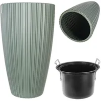 Kadax Runder Blumentopf 30 x 49 cm Grün