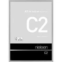 Nielsen Bilderrahmen Aluminium Silber 29,7x42 cm 1 St.