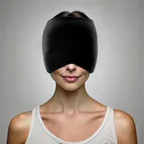 Newgen Medicals 360°-Migräne-Maske zum Kühlen und Wärmen 2 Gel-Lagen