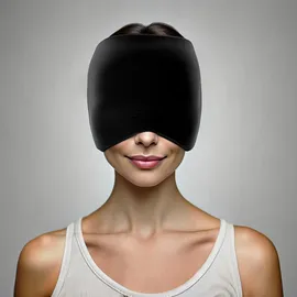 Newgen Medicals 360°-Migräne-Maske zum Kühlen und Wärmen 2 Gel-Lagen