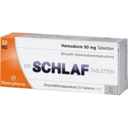 Hemodorm 50 mg Einschlaftabletten 20 St