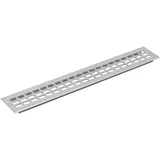 vasalat Lüftungsgitter Kühlschrank 400x60 mm einsteckbares Lüftungsblech - 60 mm