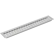 vasalat Lüftungsgitter Kühlschrank 400x60 mm einsteckbares Lüftungsblech - 60 mm