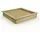 Wickey Holzsandkasten King Kong 165 x 165 cm mit Sitzbank beige