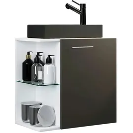 Möbel Kraft Badkombination 52 x 63 cm Grau