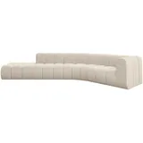 altdecor Ecksofa 4-Sitzer Beige