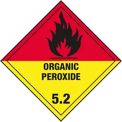 Placard Kl. 5.2 Organic Peroxide, 250x250mm