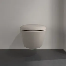 Villeroy & Boch Antao Tiefspül-WC mit WC-Sitz Almond CeramicPlus