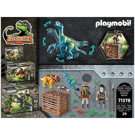 Playmobil Dino Rise Starter Pack Befreiung des Triceratops