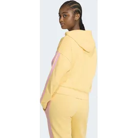 adidas - Women's 3-Stripes French Terry Full Zip Hoodie - Sweat- & Trainingsjacke Gr S beige