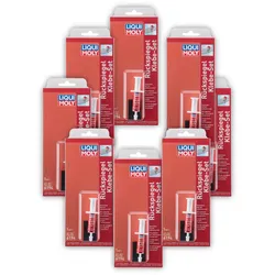 8x 1ml LIQUI MOLY 6194 Klebstoff Rückspiegel-Klebeset Kartusche Heißkleber