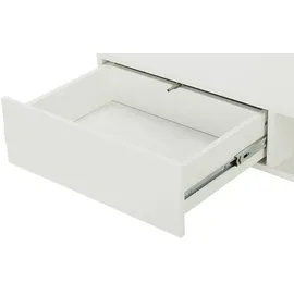 Forte Couchtisch weiß , Maße cm x 38,4 cm x 63 cm,