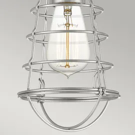 Quoizel Mixon 1 E27 14 x 27,1 cm gebürstetes Nickel
