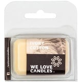 WE LOVE CANDLES Duftwachs Basic - Cotton Breath 15g Raumdüfte