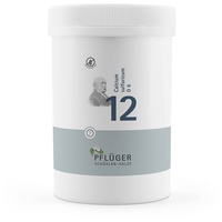 PFLÜGER Schüßler Salze Nr. 12 Calcium sulfuricum D6 - 4000 Tabletten - Das Salz der Gelenke - glutenfrei