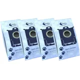 AEG GR203S Staubbeutel Anti-Odour (Staubsaugerbeutel für Haustierbesitzer, Anti-Geruch, neutralisiert Gerüche, saubere Luft, Hygieneverschluss,) optimale Saugleistung, mehr Volumen, blau)