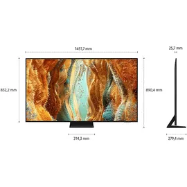 Samsung GQ65QN70F 65" Neo QLED 4K Vision AI Smart TV QN70F