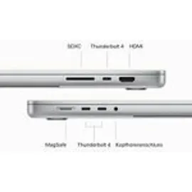 Apple MacBook Pro M3 2023 16" M3 Max 36 GB RAM 1 TB SSD 30-Core GPU Silber