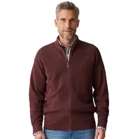 CasaModa Strickjacke CASAMODA Strickjacke uni rot 3XL