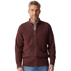 CasaModa Strickjacke CASAMODA Strickjacke uni rot 3XL