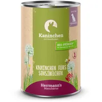 Herrmann's Manufaktur Herrmann's | Kaninchen mit Reisflocken | Selection Sensible | x 400 g