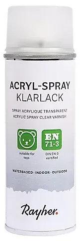 rayher acryl spray klarlack
