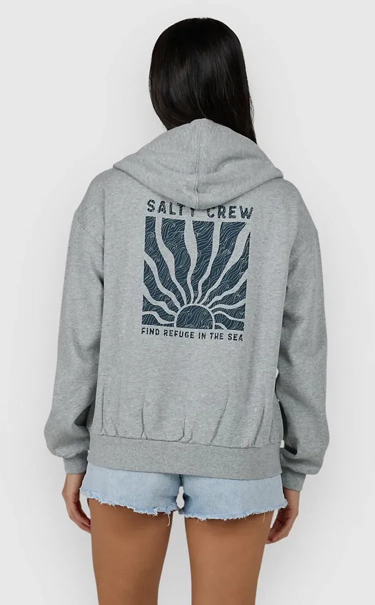 Salty Crew Perfect Set Sweatjacke athletic heather Gr. S